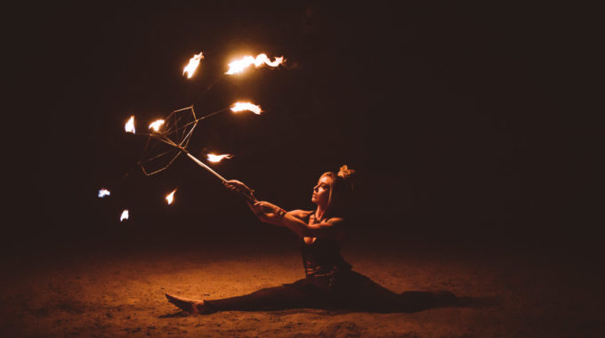 Feuerspektakel Flammentanz Feuershow Feuerperformance