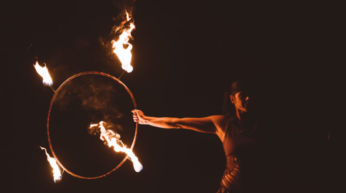 Feuerspektakel Flammentanz Feuershow Feuerperformance