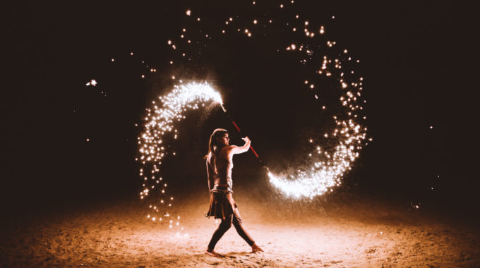 Feuerspektakel Flammentanz Feuershow Feuerperformance